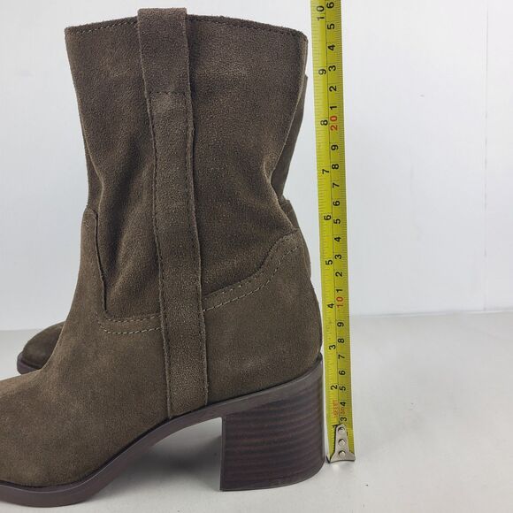 Steve Madden Romney Ankle Boots Suede Size 7.5 - Picture 7 of 16